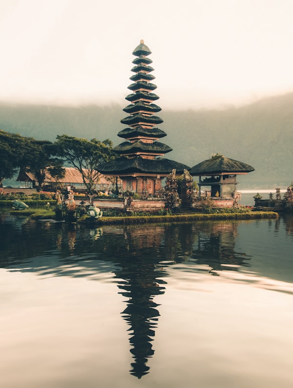 Iconic Balinese Temple gates